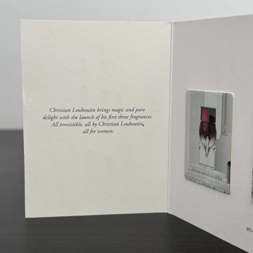 Christian Louboutin 3-pc blotter single use samples